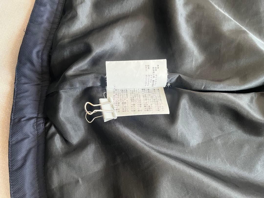 Munsingwear 半袖ブルゾン メンズL ネイビー ゴルフジップジャケット