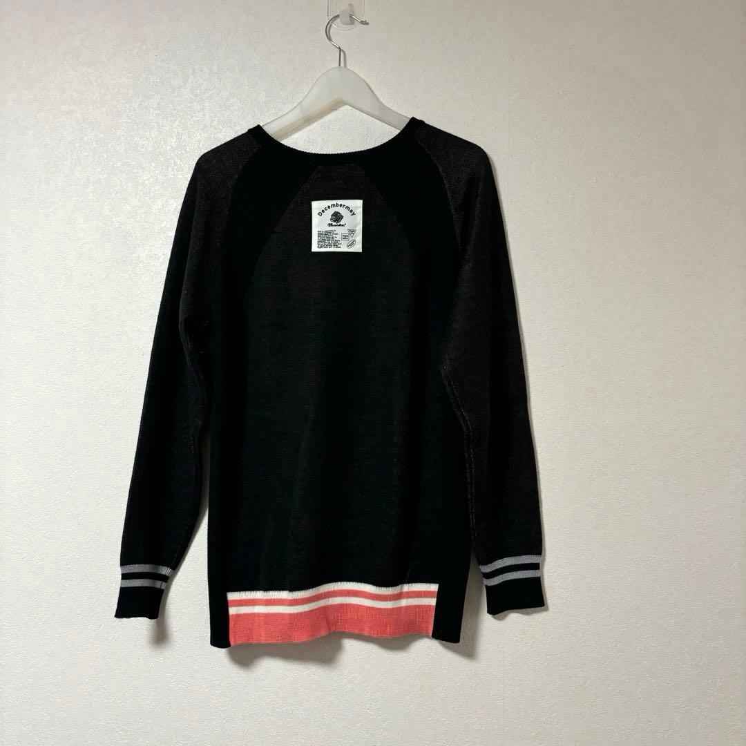 DECEMBERMAY ゴルフ　ニット　Vネック　M