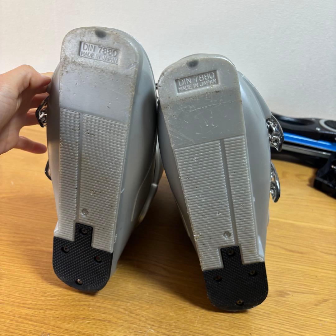 メンズ　ショートスキーセット　ファンスキー　ニシザワ　ケスレー25-25.5cm