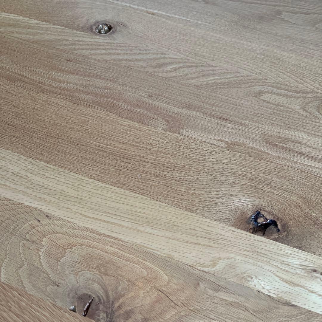 希少飛騨高山家具　180センチ半円形　ダイニングテーブル単品　椅子別出品中