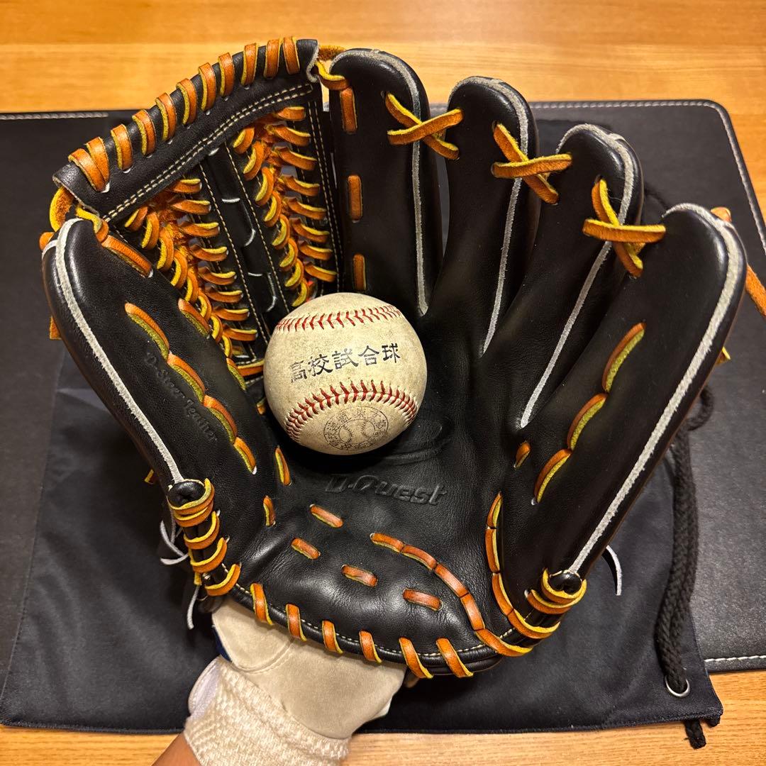 D-Quest DKY150 オールラウンド用 硬式グローブ 型付け済 即戦力