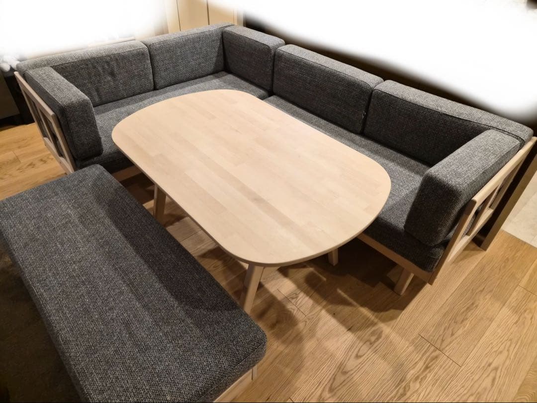 ケルシー【IKEA】HALVDAN ダイニングセット