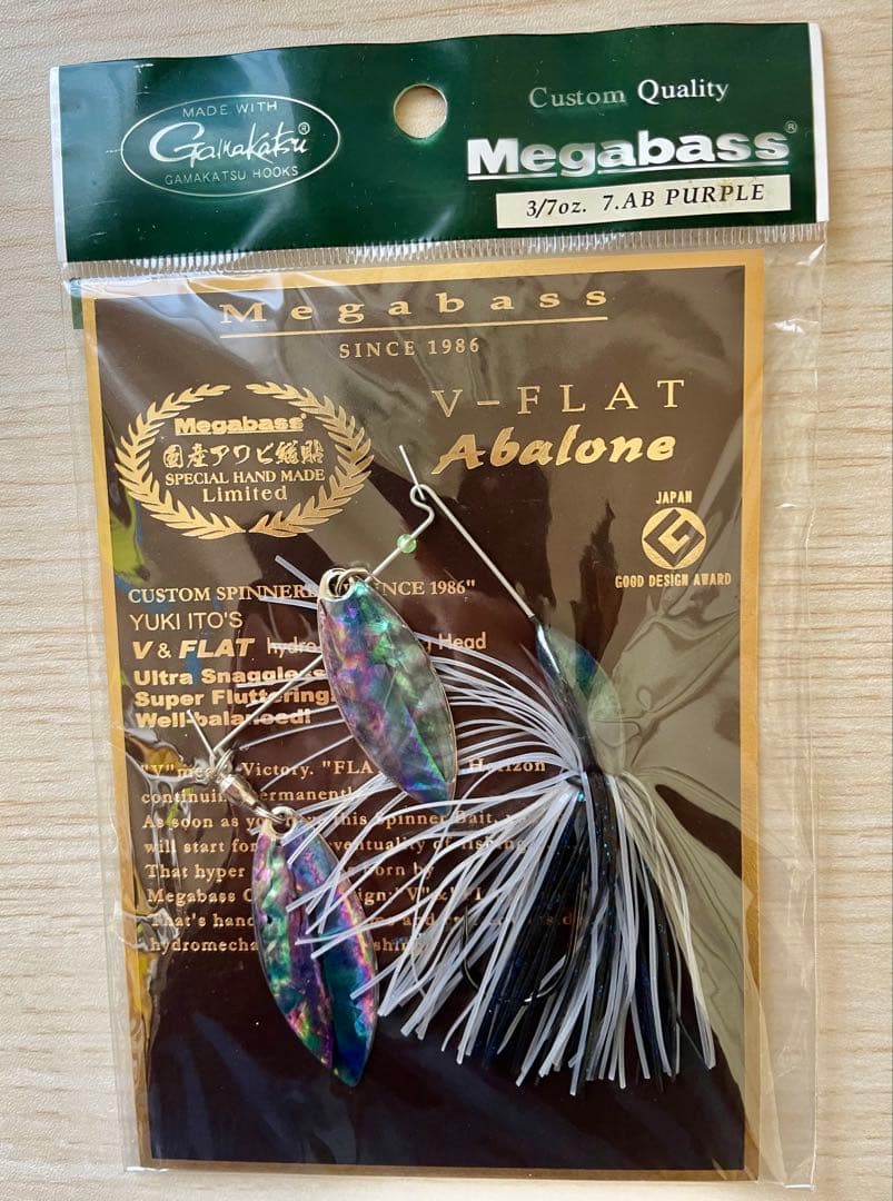メガバス　スピナーベイト　アワビ　V-FLAT アバロン 7点セット￼