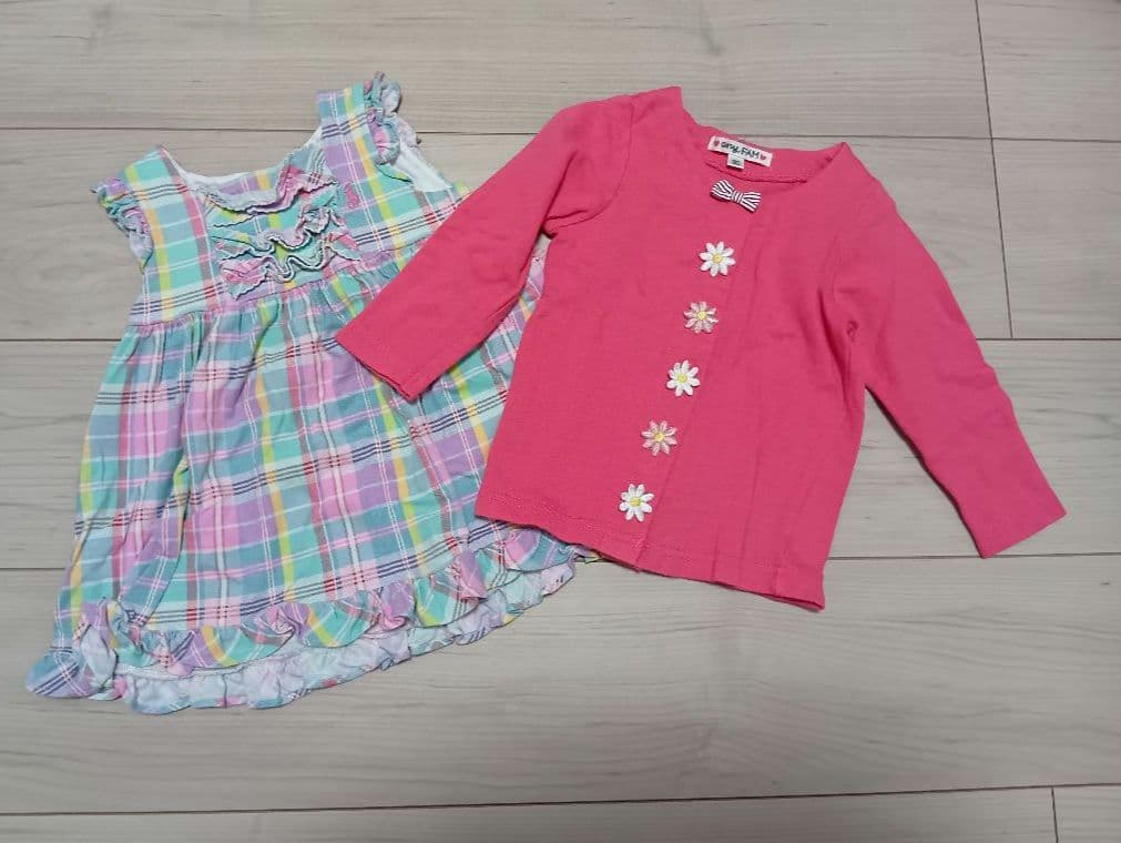 女の子　まとめ売り　メゾピアノ　春物　夏物　秋物　冬物　56点セット　80