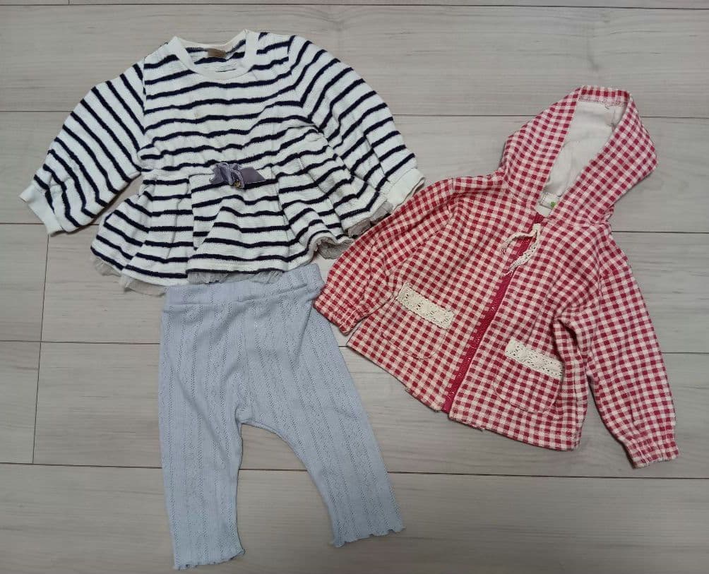 女の子　まとめ売り　メゾピアノ　春物　夏物　秋物　冬物　56点セット　80