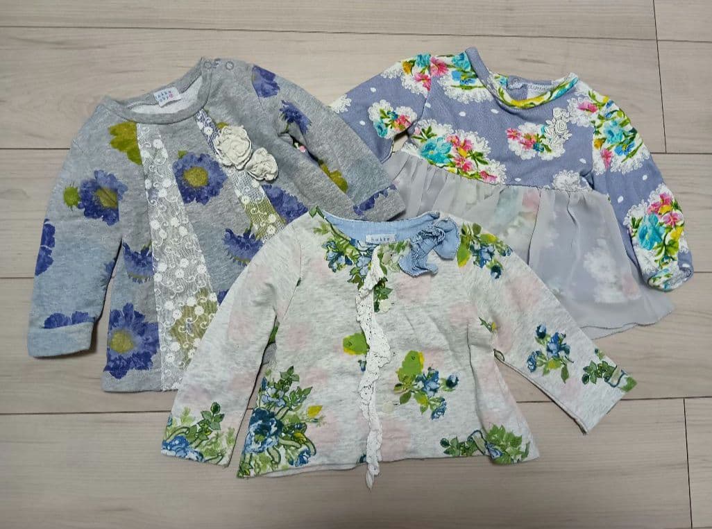 女の子　まとめ売り　メゾピアノ　春物　夏物　秋物　冬物　56点セット　80