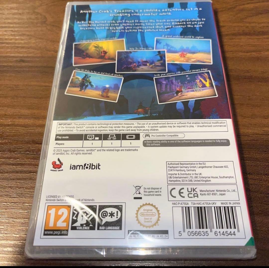 Nintendo Switch Another Crab's Treasure switch