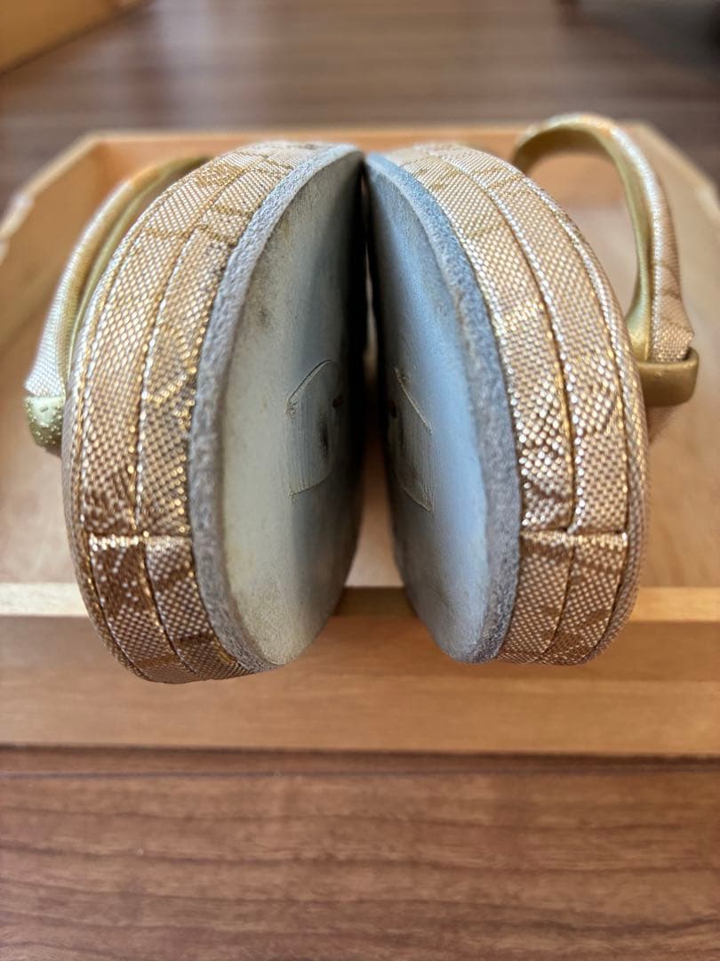 和装用　京にしき　草履 (Lサイズ) バッグ セット