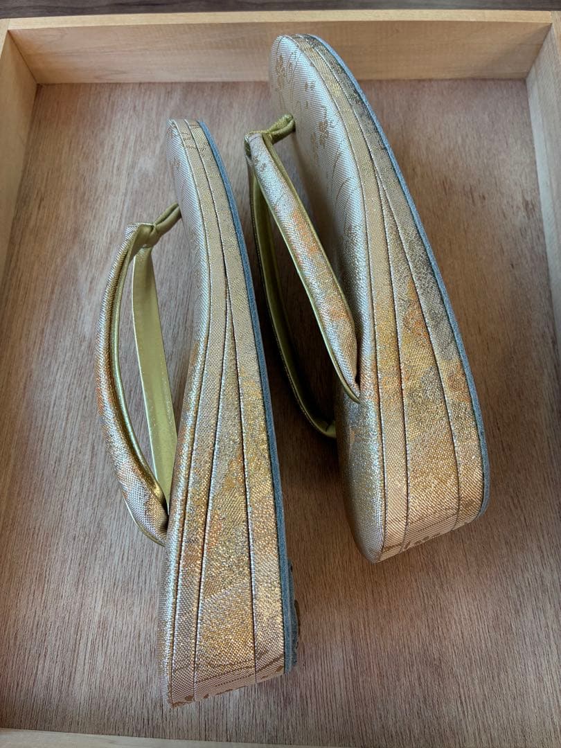 和装用　京にしき　草履 (Lサイズ) バッグ セット