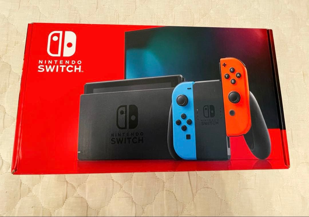 Nintendo Switch ネオンブルー ネオンレッド カセット付き