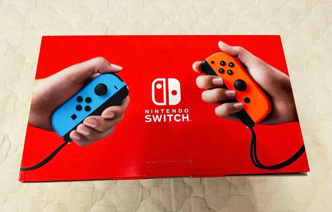 Nintendo Switch ネオンブルー ネオンレッド カセット付き
