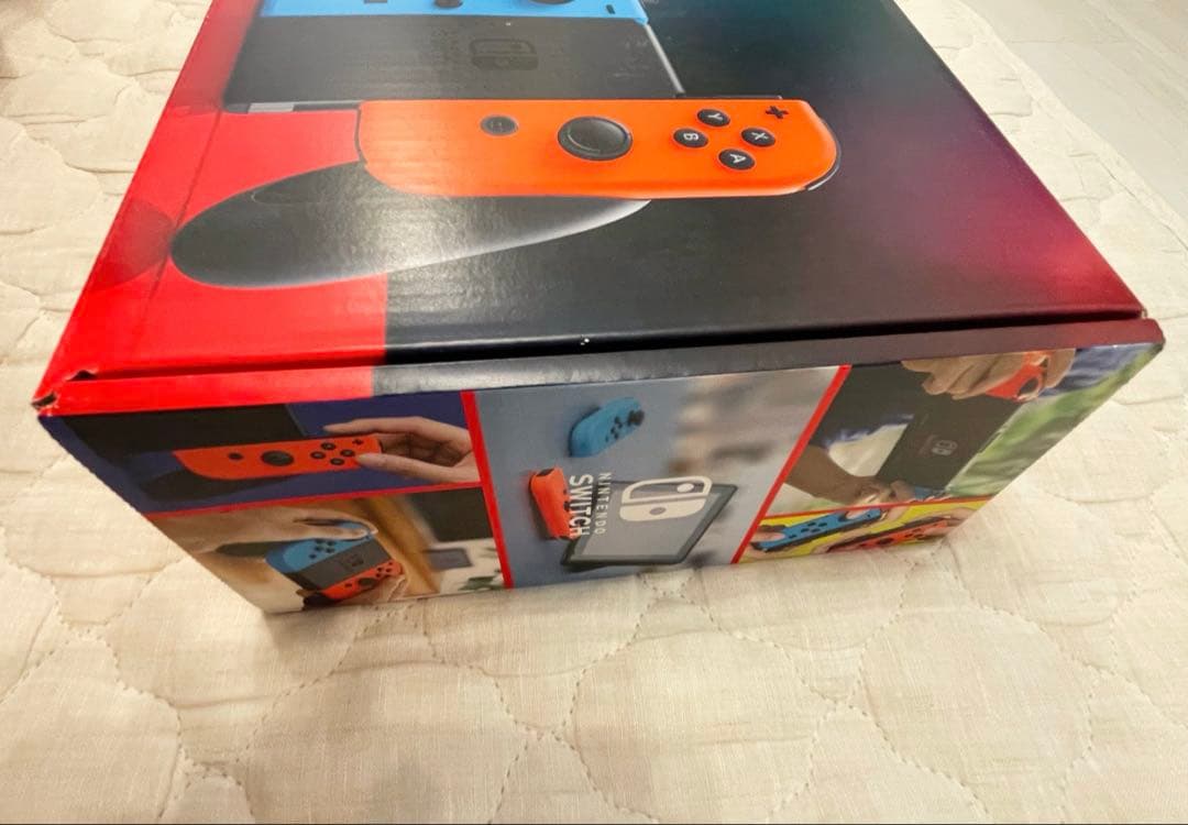 Nintendo Switch ネオンブルー ネオンレッド カセット付き