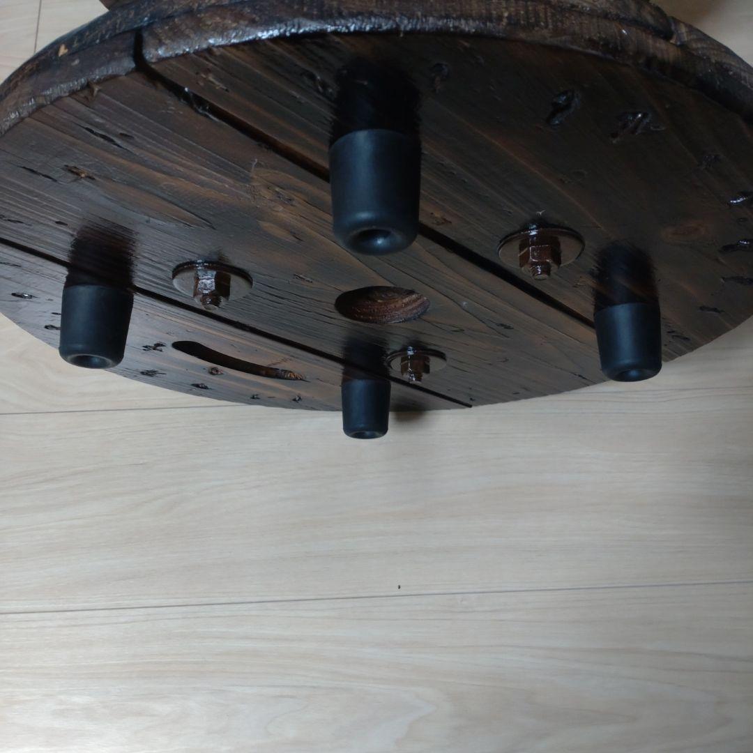 最終値下げケーブルドラム　テーブル　小物置き