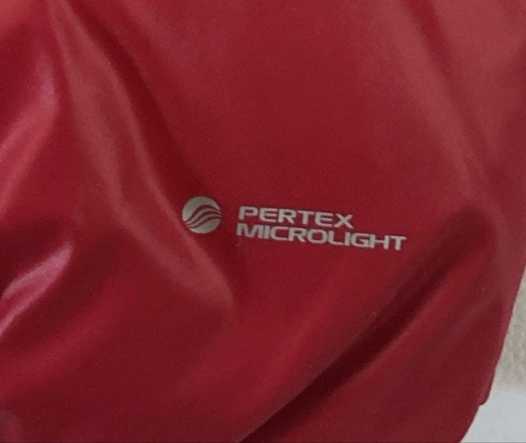 【美品/肉厚】ビームスハート ダウンジャケット フーテッド 赤/黒 Lサイズ