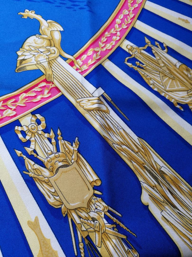 エルメス　HERMES　スカーフ　カレ90　櫂の航海