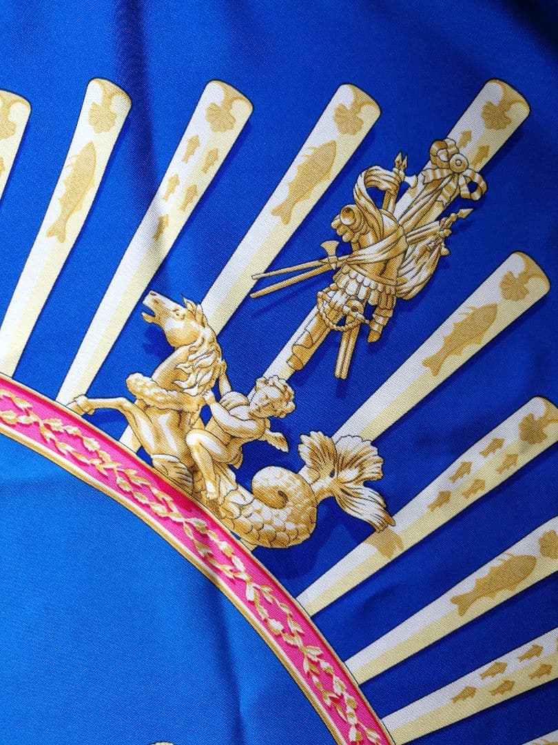 エルメス　HERMES　スカーフ　カレ90　櫂の航海