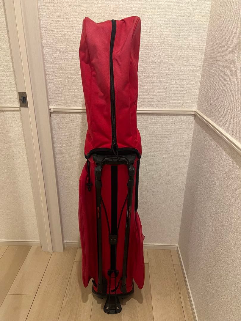 BRIEFING キャディバッグ 赤　ホリデー　ブリーフィング