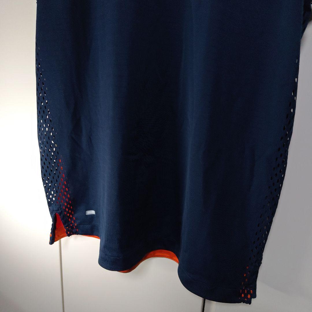 【閲覧数106】Nike ネイビー オレンジ タンクトップ