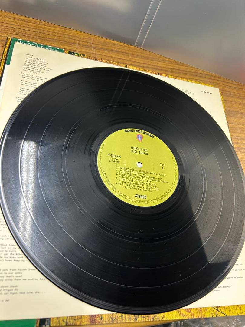 LP ALICE COOPER アリス・クーパー / スクールズ・アウト 帯付
