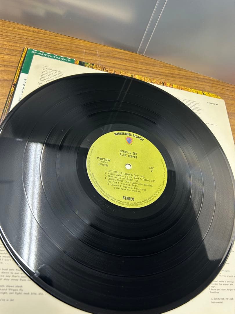 LP ALICE COOPER アリス・クーパー / スクールズ・アウト 帯付