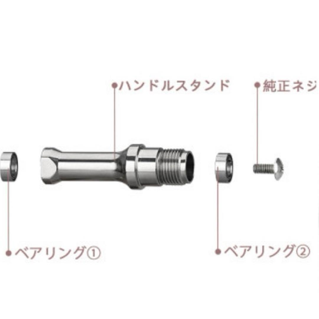 【ゴメクサス】ダイワ type L /Tパワーハンドルノブ/チタン製 /105㎜