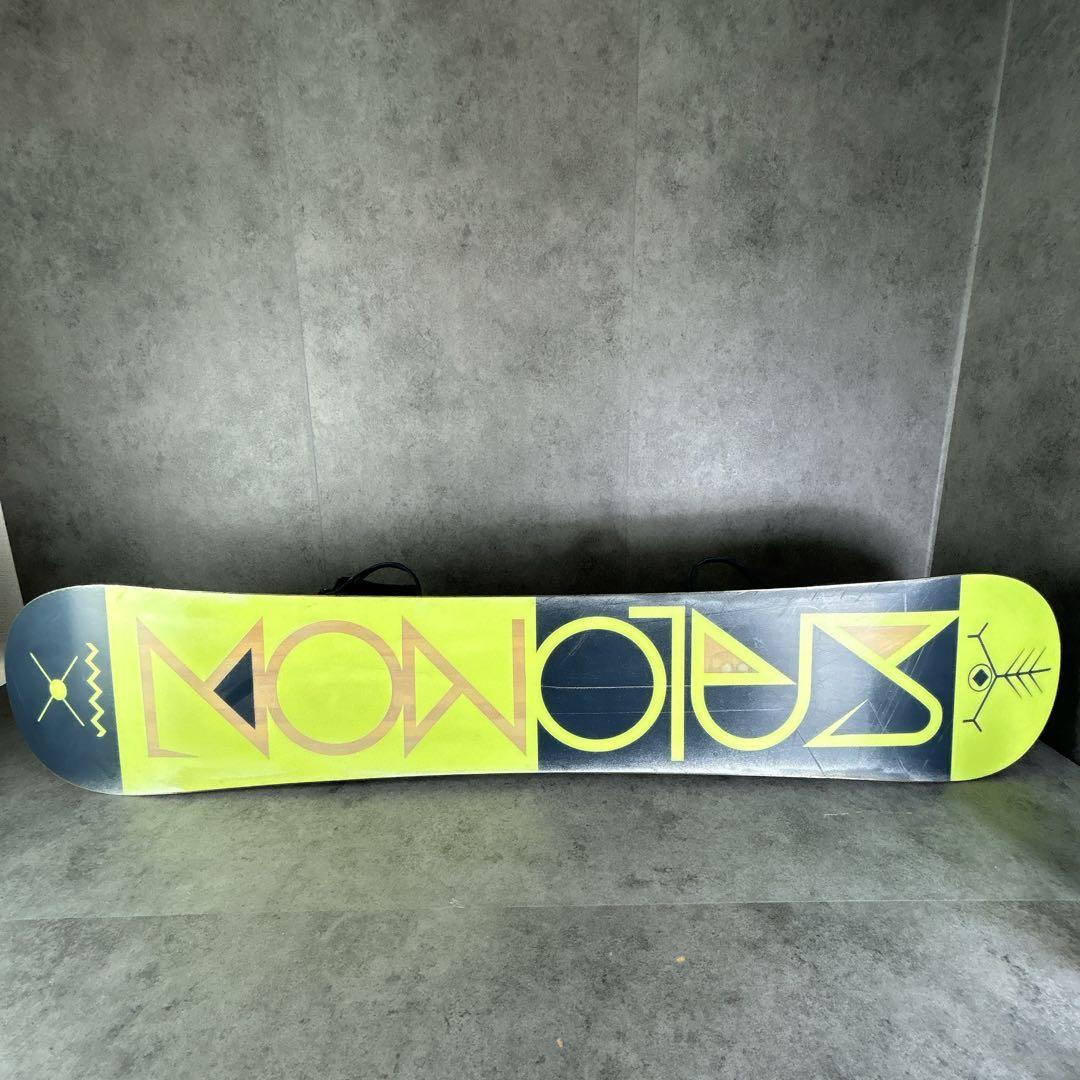 SALOMONサロモン150センチ× バインMサイズ　スノーボード2点セット