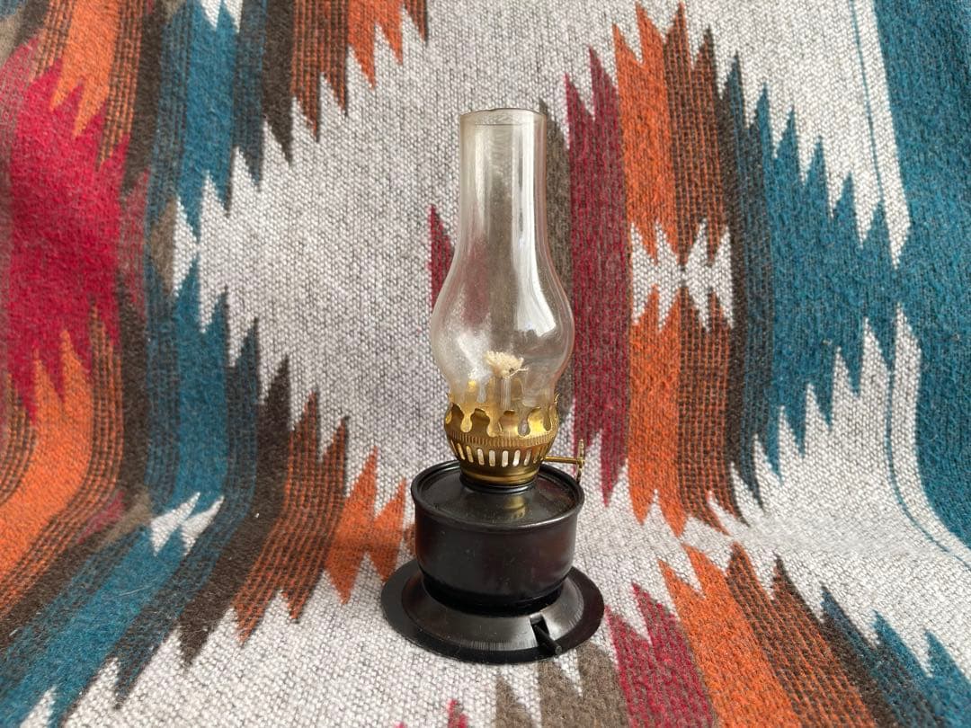 アンティーク オイルランタン ブロンズ 香港製