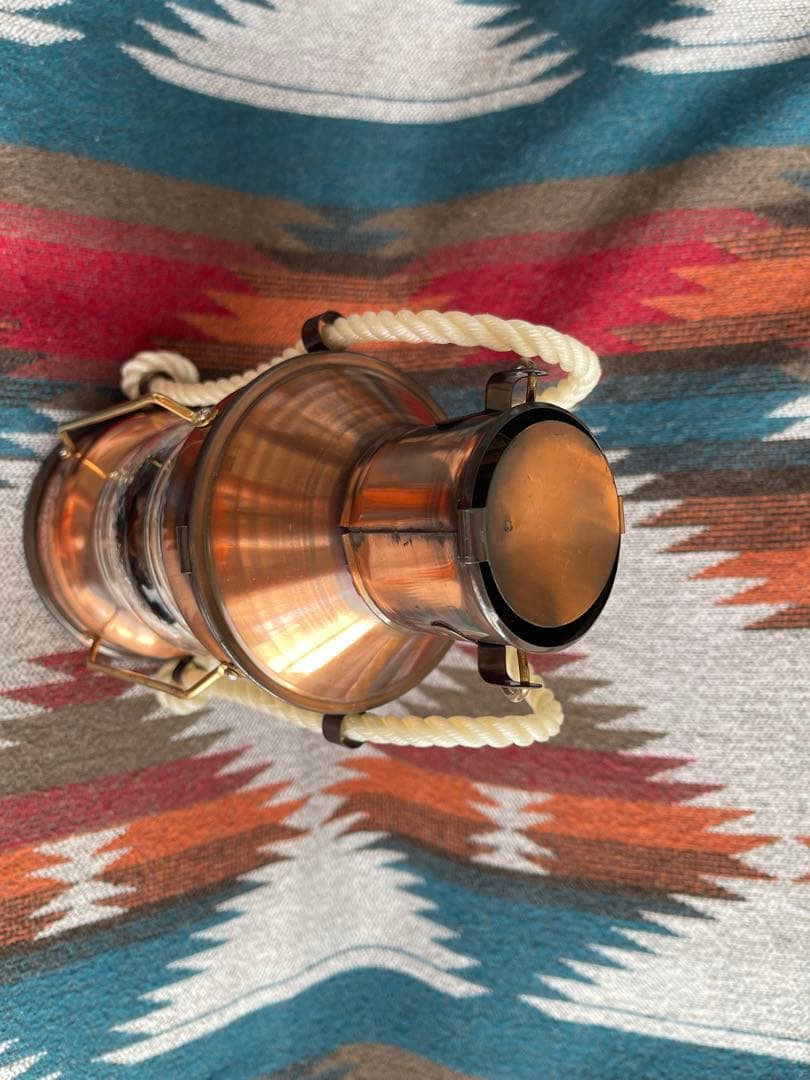 アンティーク オイルランタン ブロンズ 香港製