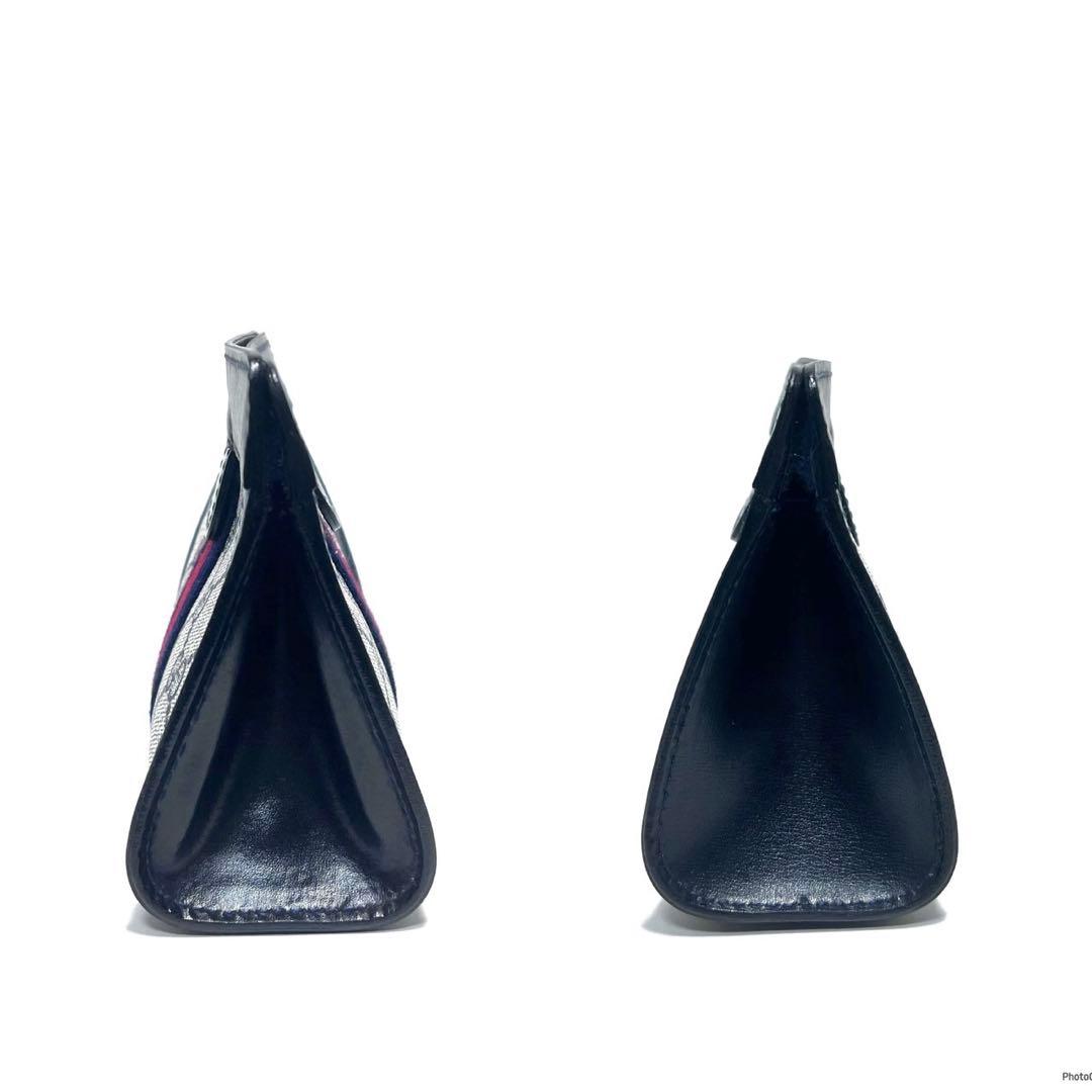 【美品】OLD GUCCI グッチ italy製/シェリーライン/クラッチバッグ