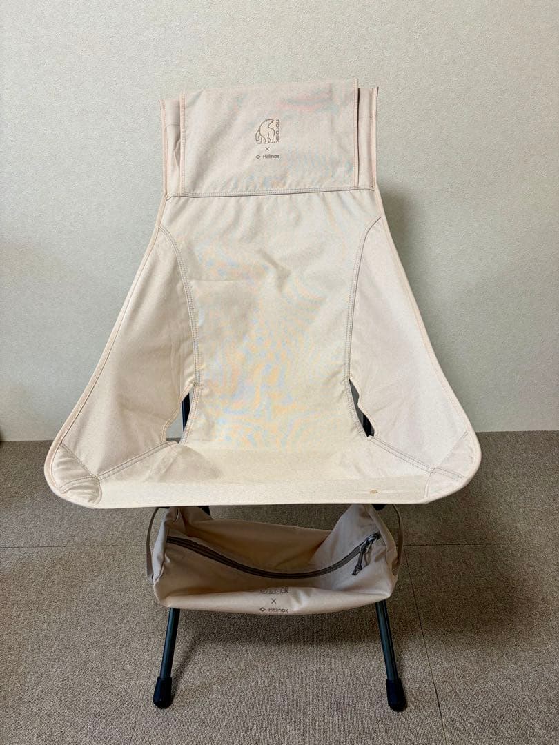 ノルディスク×ヘリノックス　ラウンドチェア　ベージュ