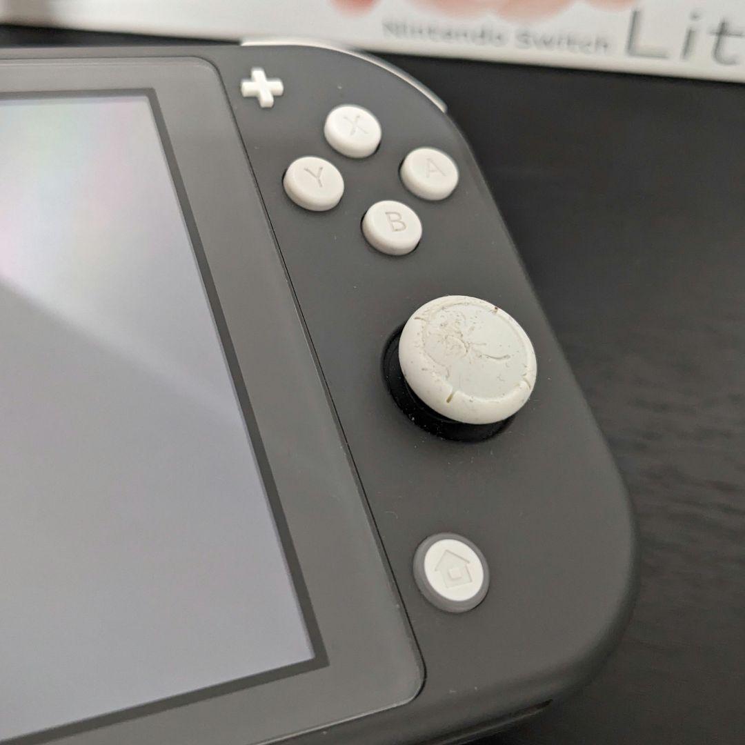 Nintendo Switch Lite グレー 本体　【箱・充電付】