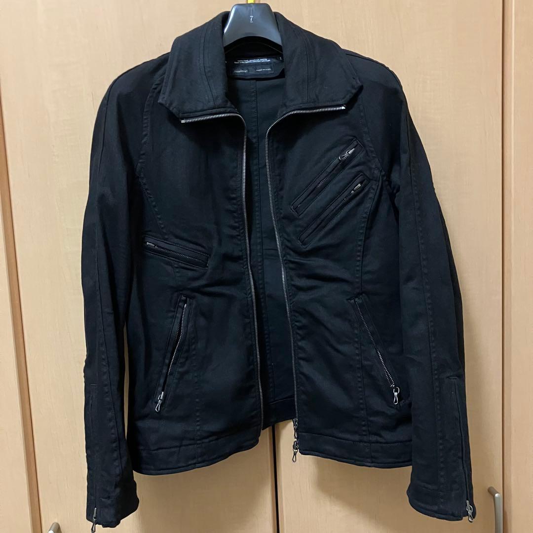 JULIUS PERMANENT 21AW ジャットネックライダースジャケット