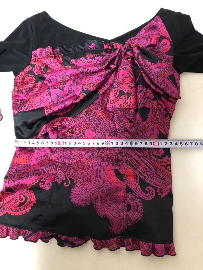 社交ダンス練習着レッスン着パーティ。ロイヤルダンスチャコットサテントップスドレス