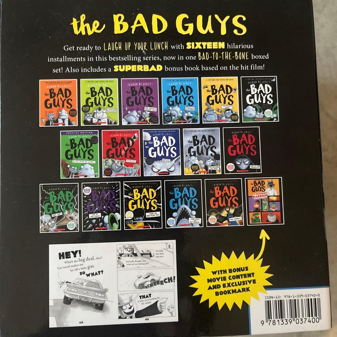 the BAD GUYS 全巻セット 1-16巻 plus 1