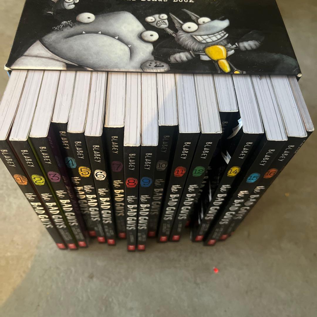 the BAD GUYS 全巻セット 1-16巻 plus 1