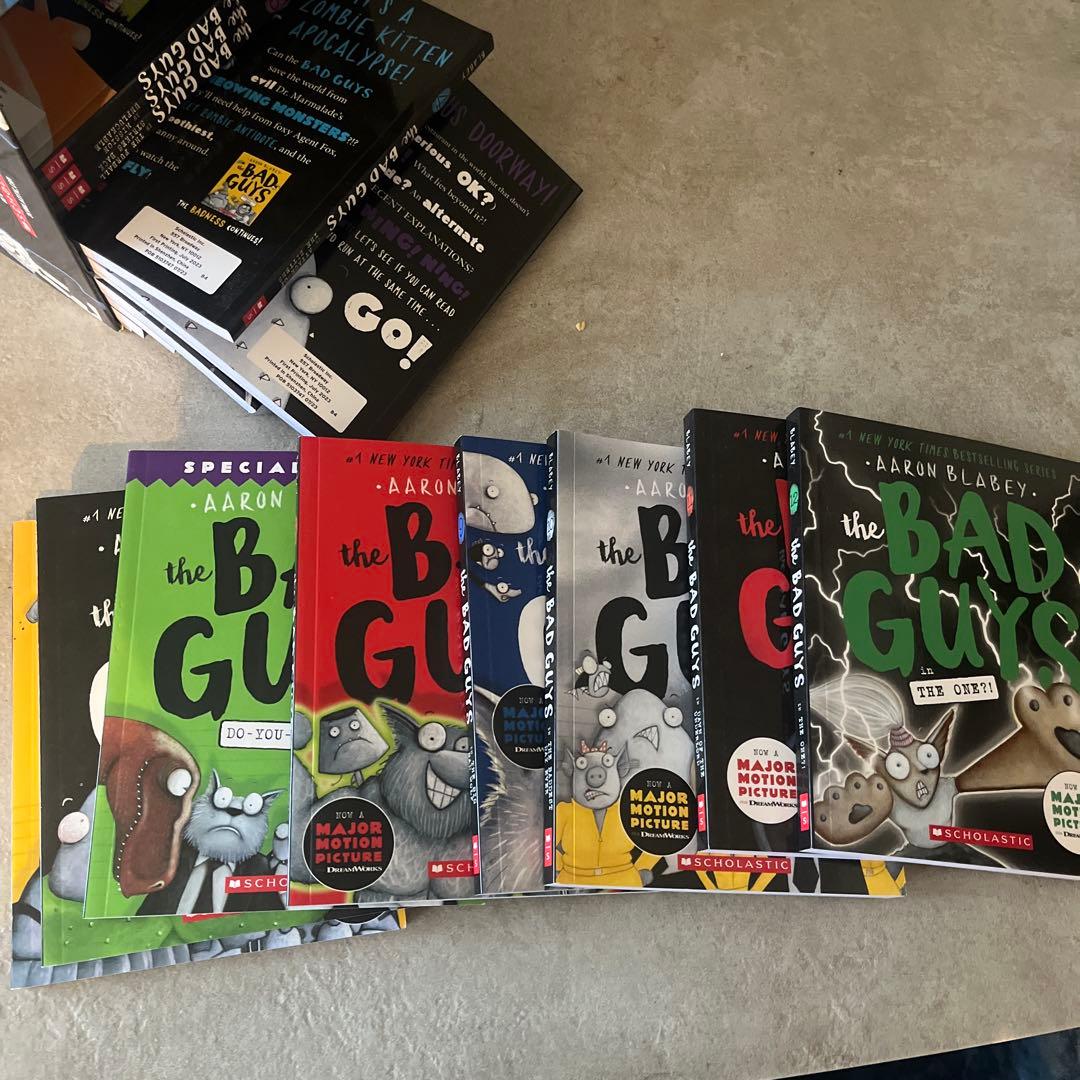 the BAD GUYS 全巻セット 1-16巻 plus 1
