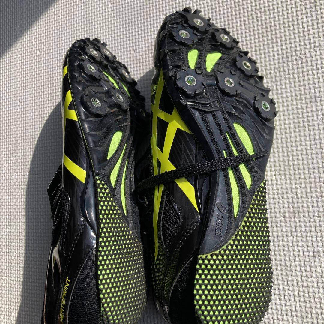 アシックス　スパイク　25センチ　陸上　asics HEATSPRINT