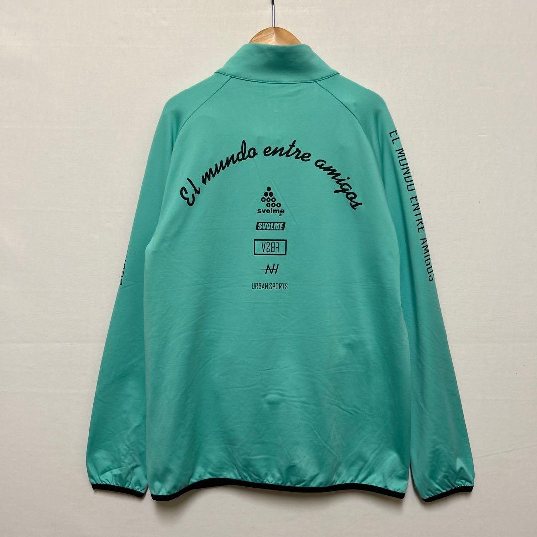 160cm スポルメ SVOLME ジュニアジャージ ミントグリーン
