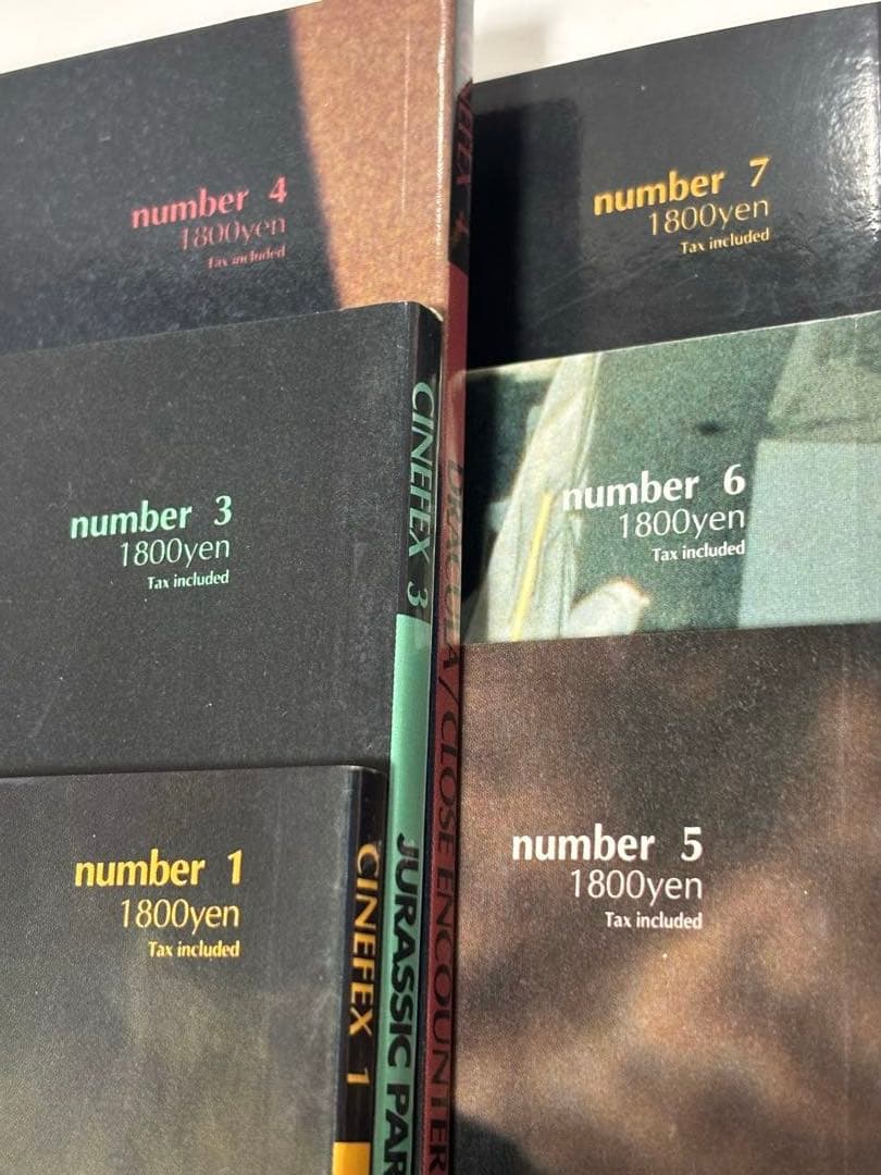 Cinefex 日本語版 創刊号含む 6冊セット シネフェックス