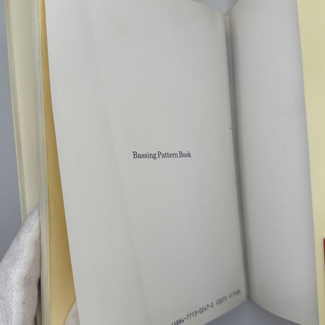田辺哲男 Bassing Pattern Book バッシングパターンブック