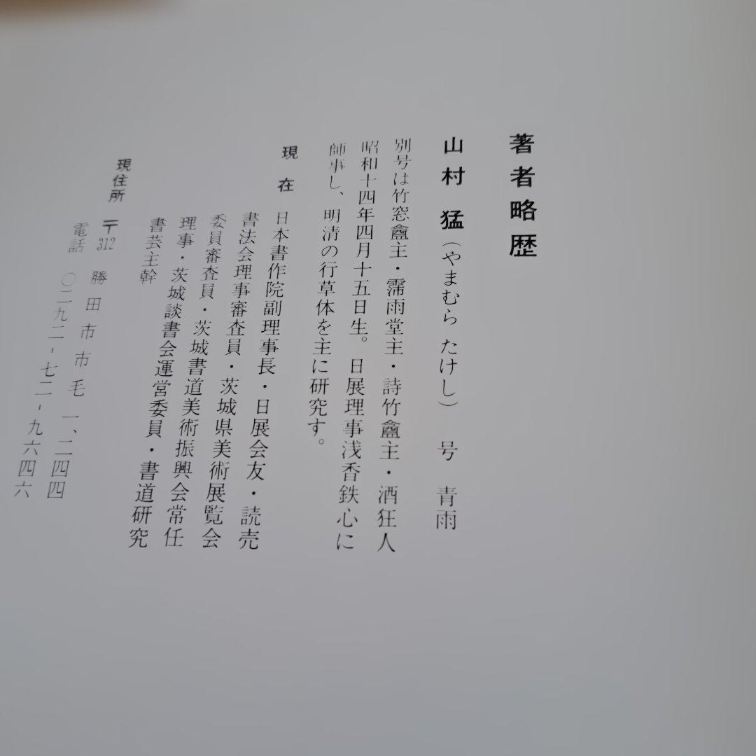 詩佛の墨技－唐様と南画　山村青雨