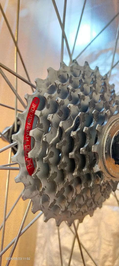 2個セット 完組ホイール 26インチ シマノ製スプロケット