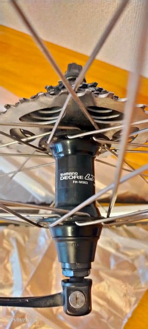 2個セット 完組ホイール 26インチ シマノ製スプロケット