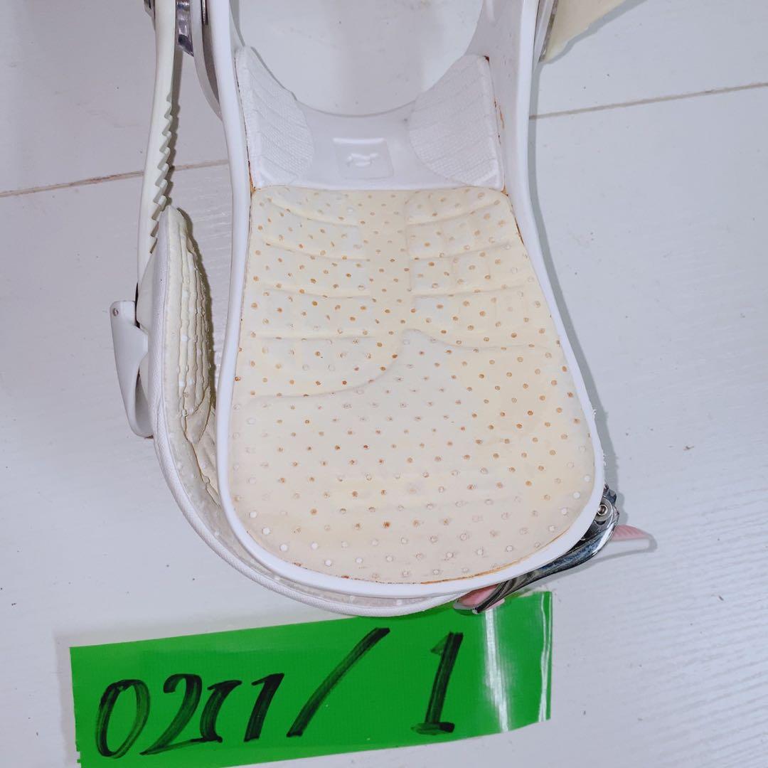 スノーボード 板 スプーン ANGEL ビンディングセット ホワイト ピンク