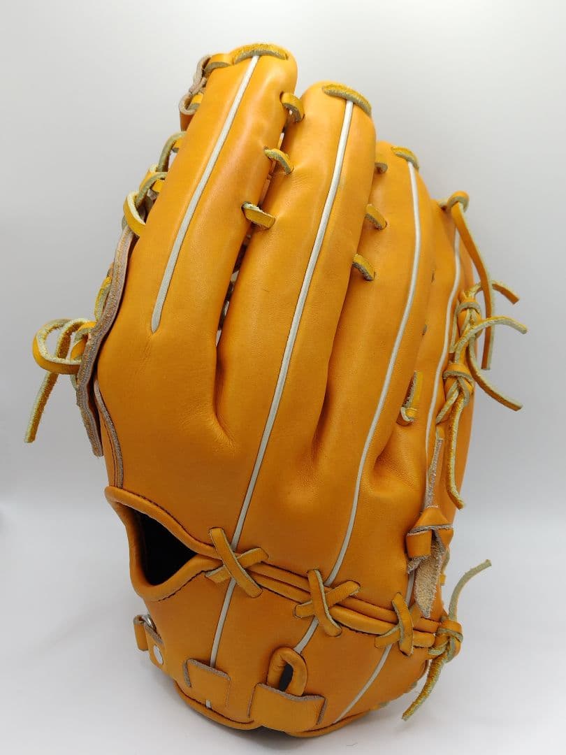 ミズノプロ　軟式用グローブ　耕作印　左利き　プロオーダー