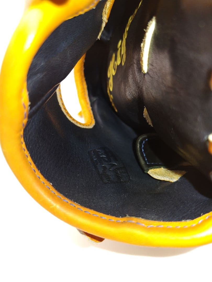 ミズノプロ　軟式用グローブ　耕作印　左利き　プロオーダー