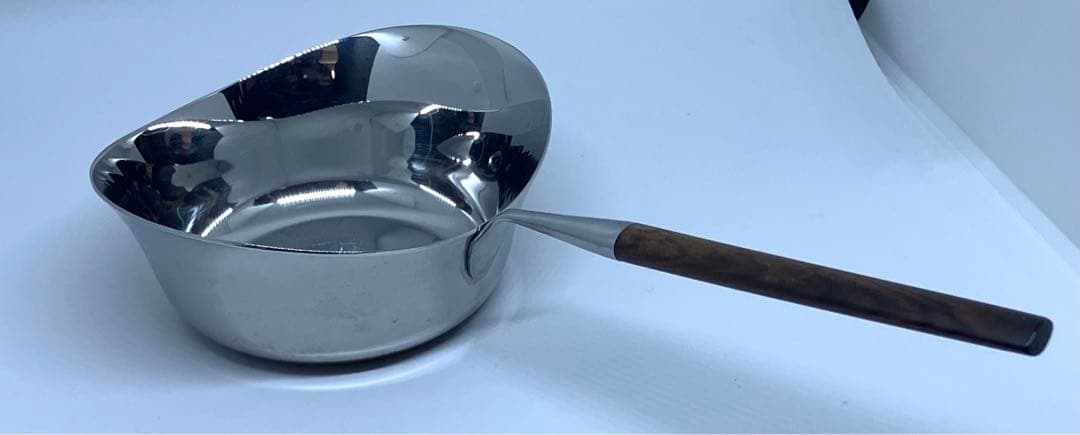 Lauffer Norway 北欧ヴィンテージ　ソースパン　ステンレス　底面銅