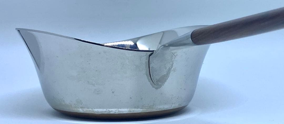 Lauffer Norway 北欧ヴィンテージ　ソースパン　ステンレス　底面銅