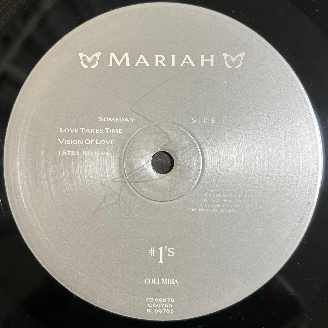 【USオリジナル】Mariah Carey / #1's 2LPレコード