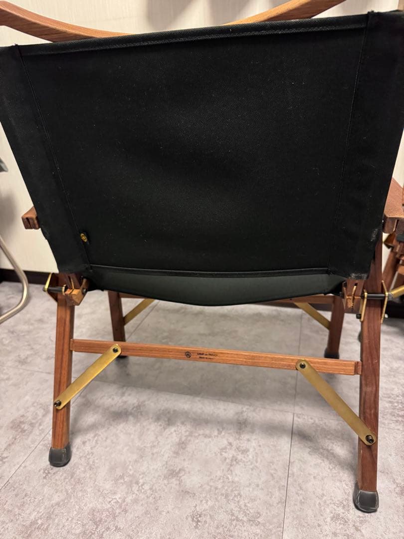 ハ*ー様 キャンプオンパレード　コンダクターズチェア　二脚セット　ジャンク